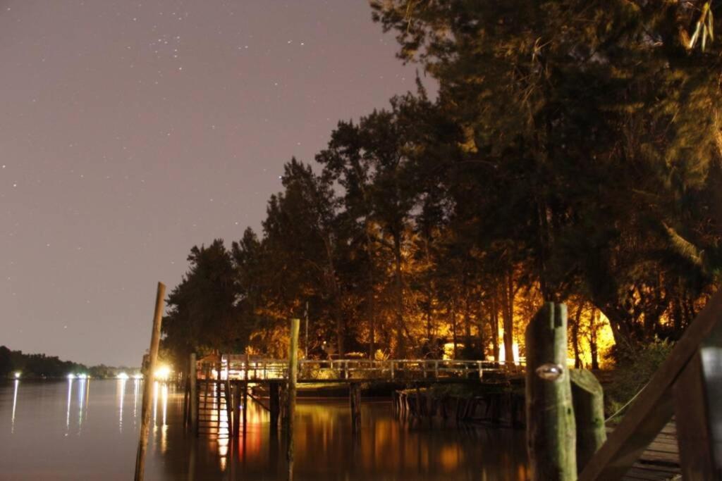La Escondida, Alquiler Casa En El Delta Tigre Exterior foto