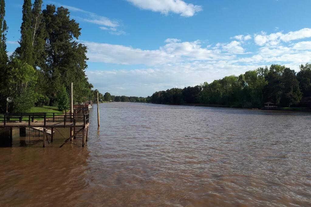 La Escondida, Alquiler Casa En El Delta Tigre Exterior foto