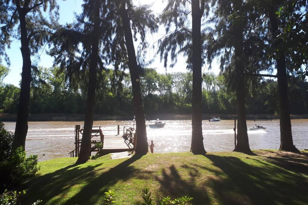 La Escondida, Alquiler Casa En El Delta Tigre Exterior foto
