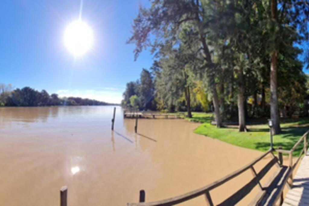 La Escondida, Alquiler Casa En El Delta Tigre Exterior foto
